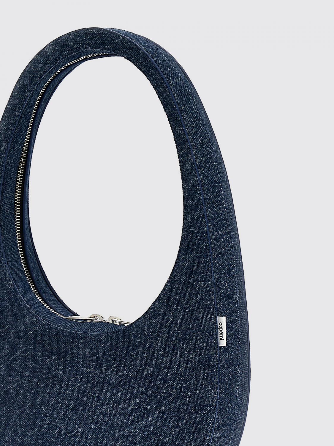 COPERNI MINI BAG: Handbag woman Coperni, Blue - Img 3