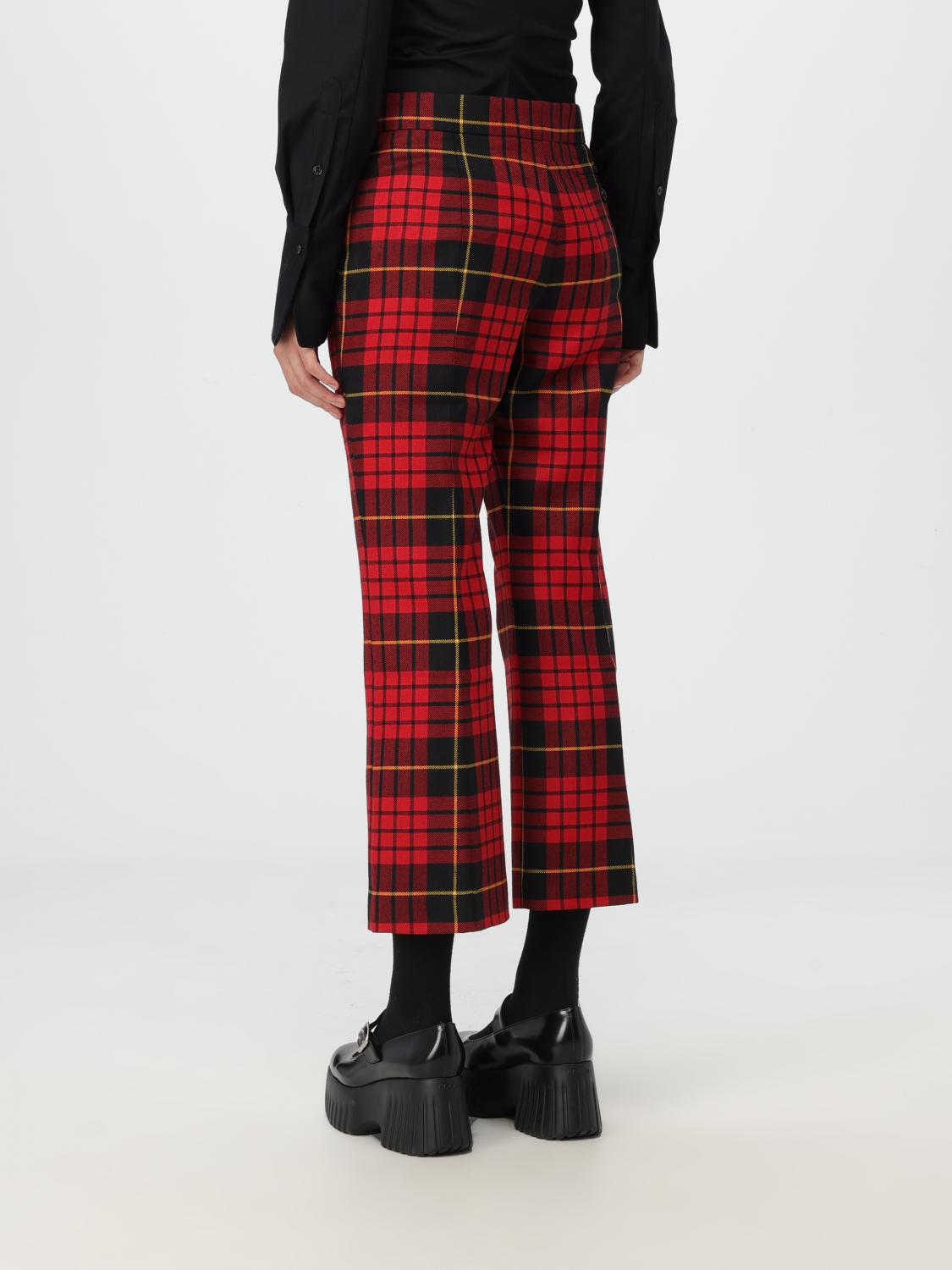 ALEXANDER MCQUEEN PANTS: Pants woman Alexander McQueen, Red - Img 2