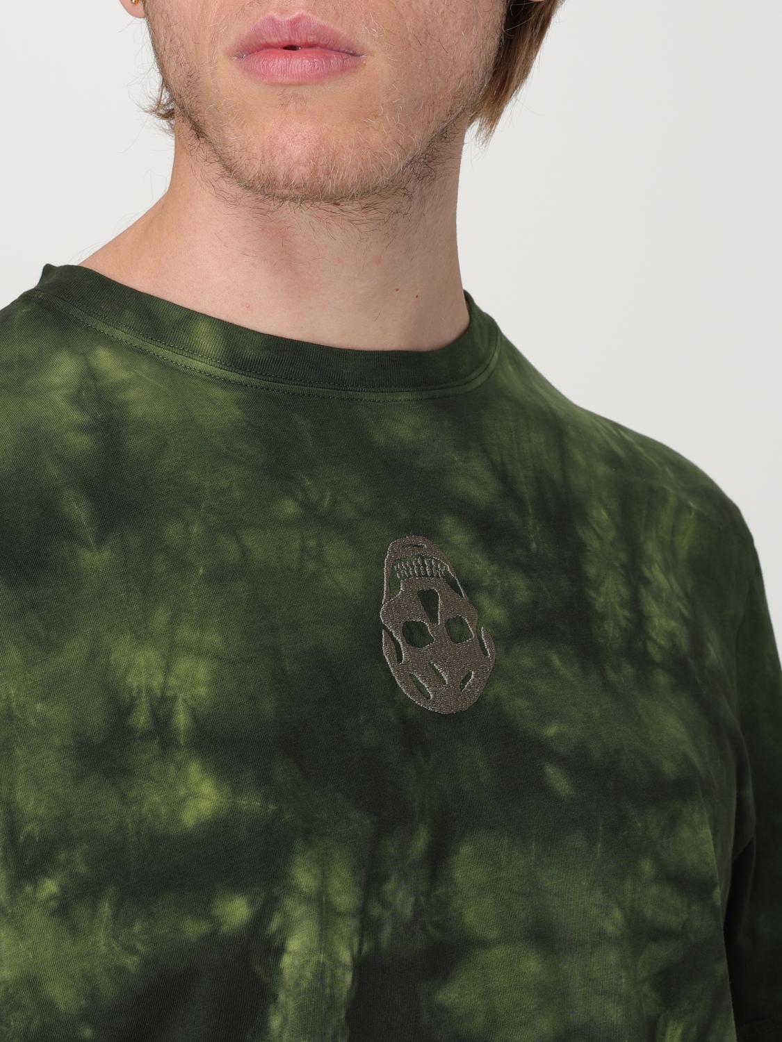 ALEXANDER MCQUEEN T-SHIRT: T-shirt homme Alexander McQueen, Vert - Img 5