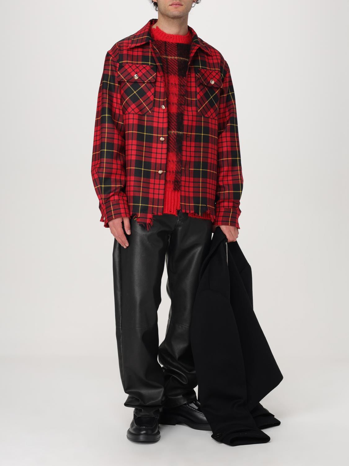 ALEXANDER MCQUEEN SHIRT: Shirt men Alexander McQueen, Red - Img 2