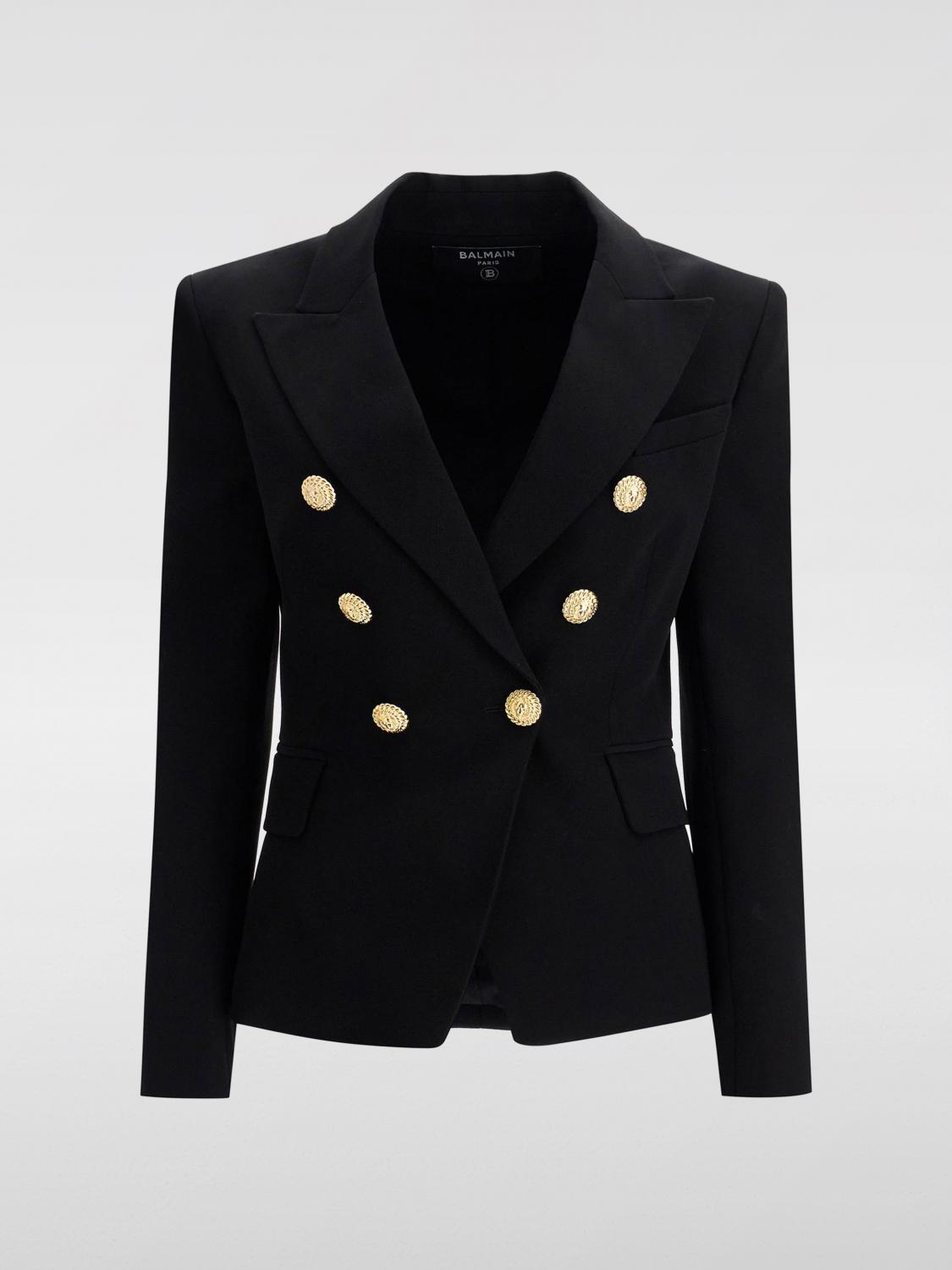 BALMAIN JACKET: Jacket woman Balmain, Black - Img 4