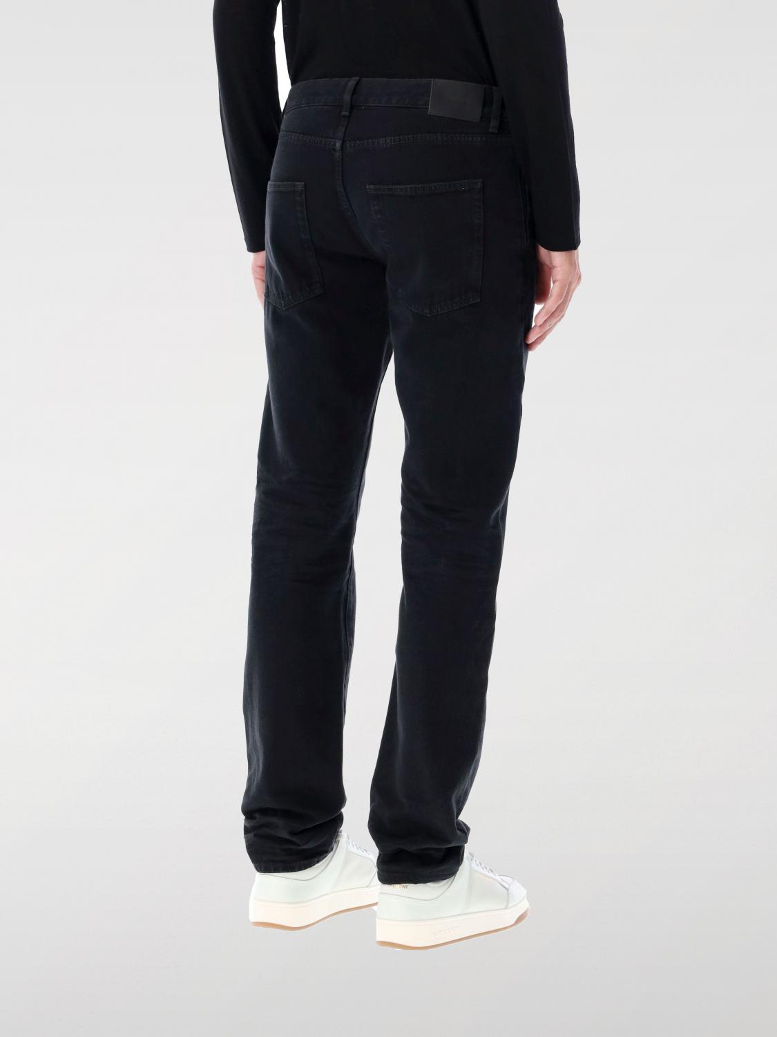 SAINT LAURENT JEANS: Jeans homme Saint Laurent, Noir - Img 2