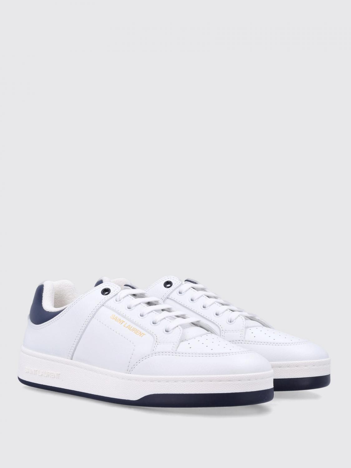 SAINT LAURENT ZAPATILLAS: Zapatillas hombre Saint Laurent, Blanco - Img 2