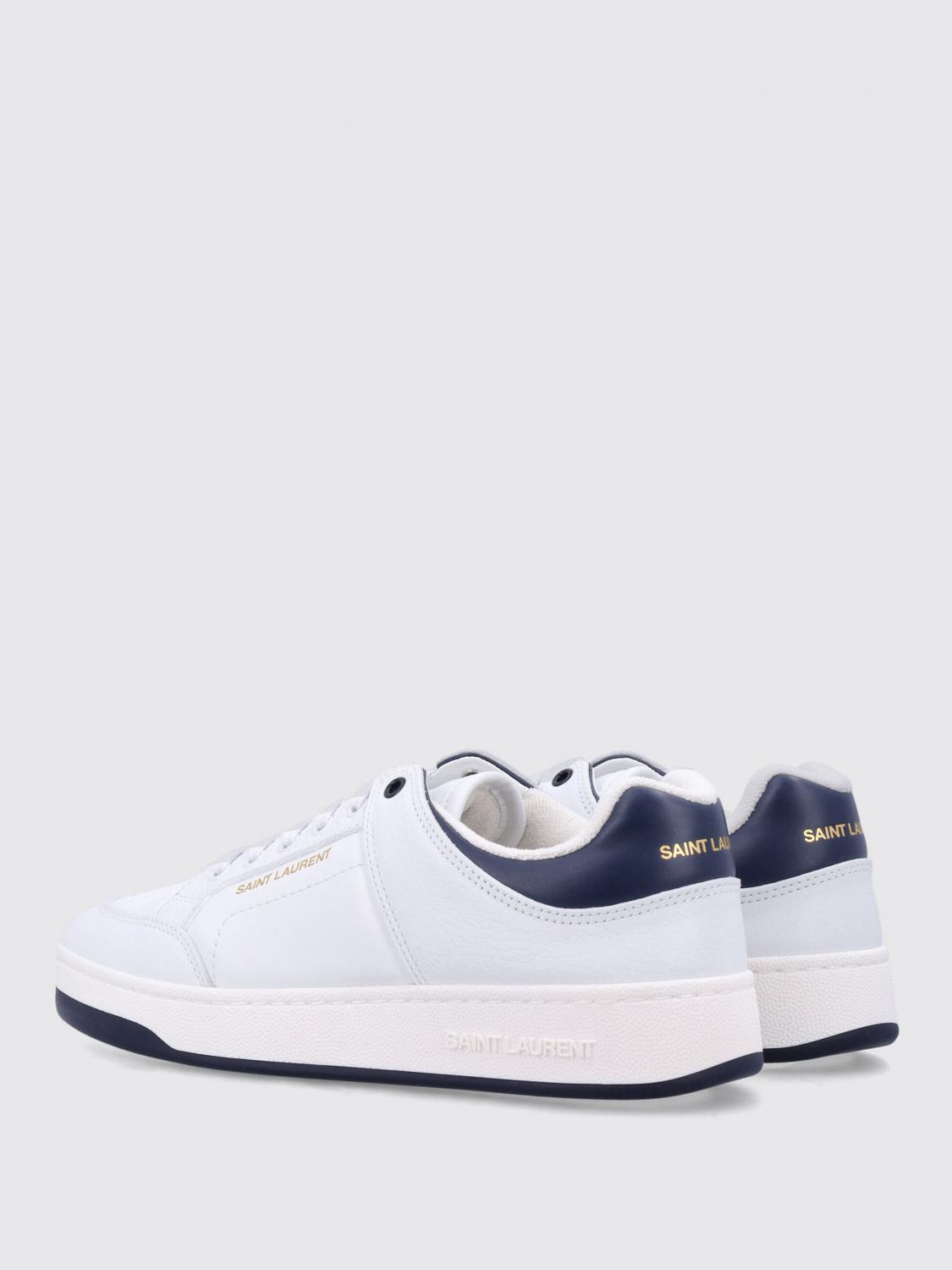 SAINT LAURENT ZAPATILLAS: Zapatillas hombre Saint Laurent, Blanco - Img 3