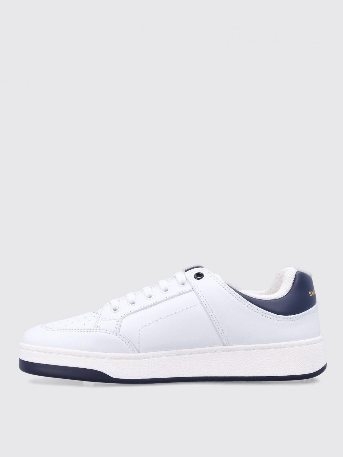 SAINT LAURENT ZAPATILLAS: Zapatillas hombre Saint Laurent, Blanco - Img 4