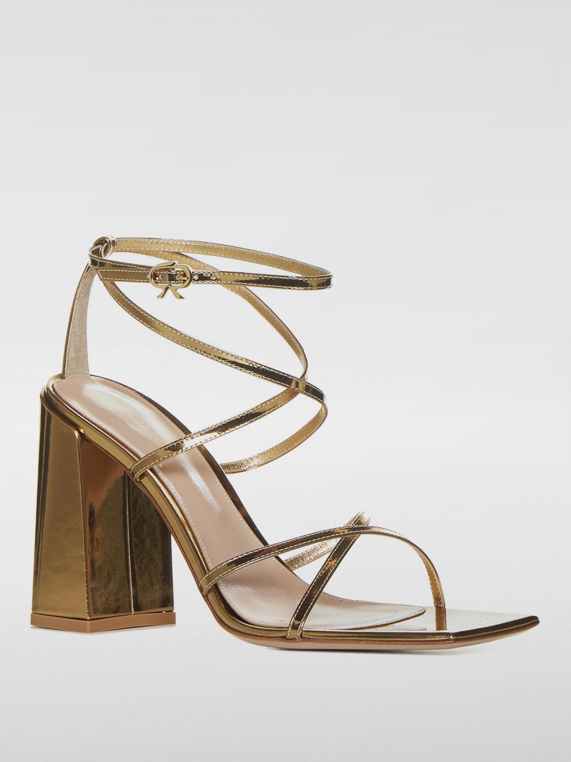 GIANVITO ROSSI HEELED SANDALS: Heeled sandals woman Gianvito Rossi, Green - Img 2