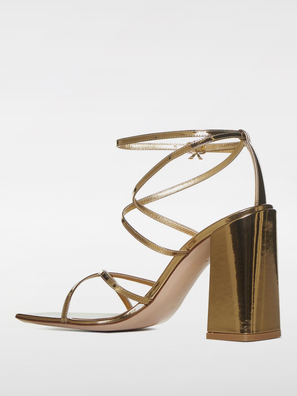 GIANVITO ROSSI HEELED SANDALS: Heeled sandals woman Gianvito Rossi, Green - Img 3