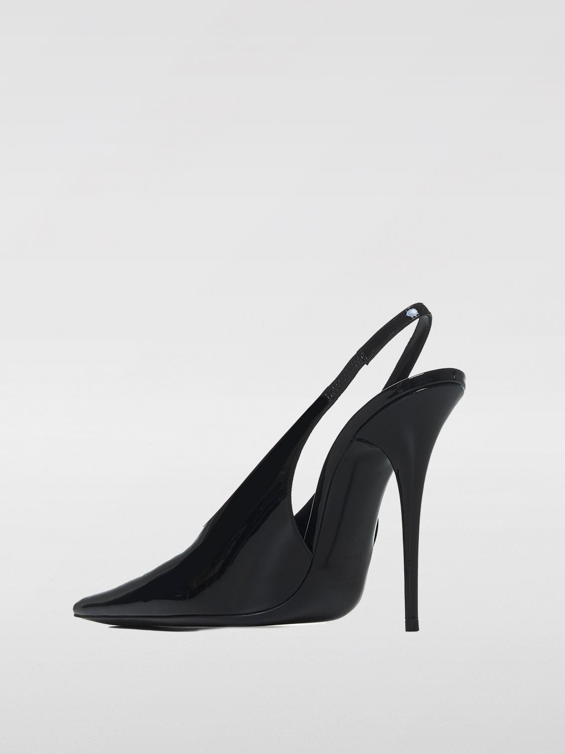 SAINT LAURENT HIGH HEEL SHOES: Heeled sandals woman Saint Laurent, Black - Img 3