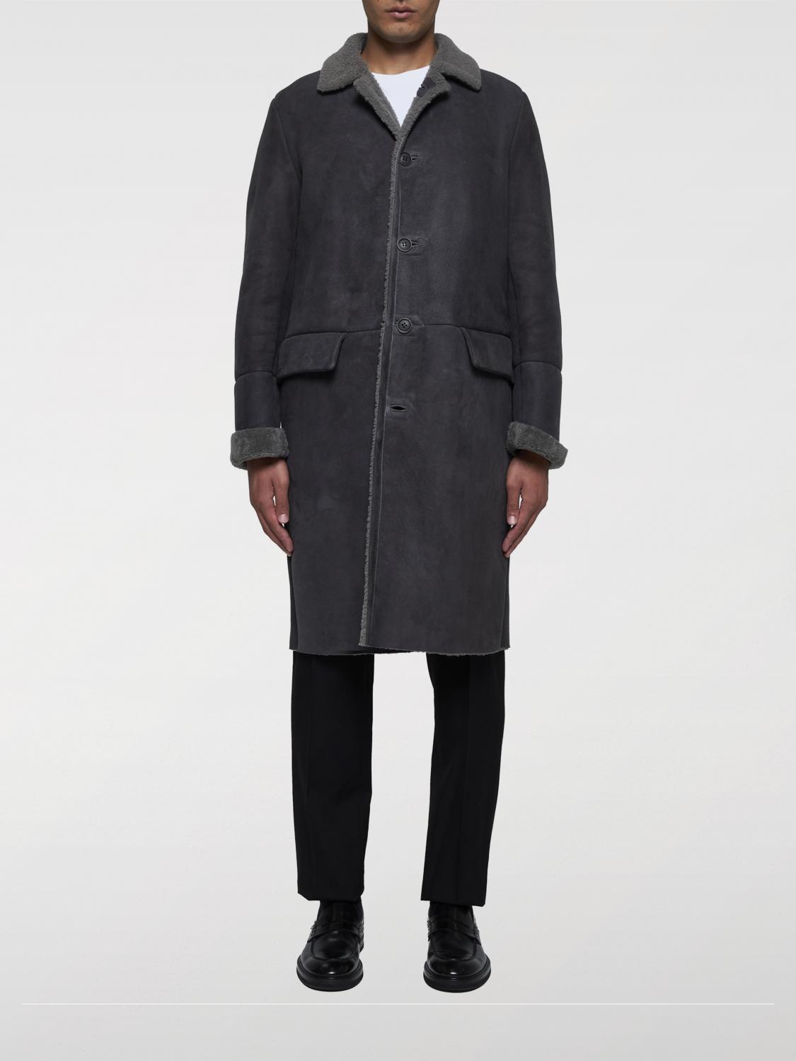 SALVATORE SANTORO COAT: Coat men Salvatore Santoro, Grey - Img 1