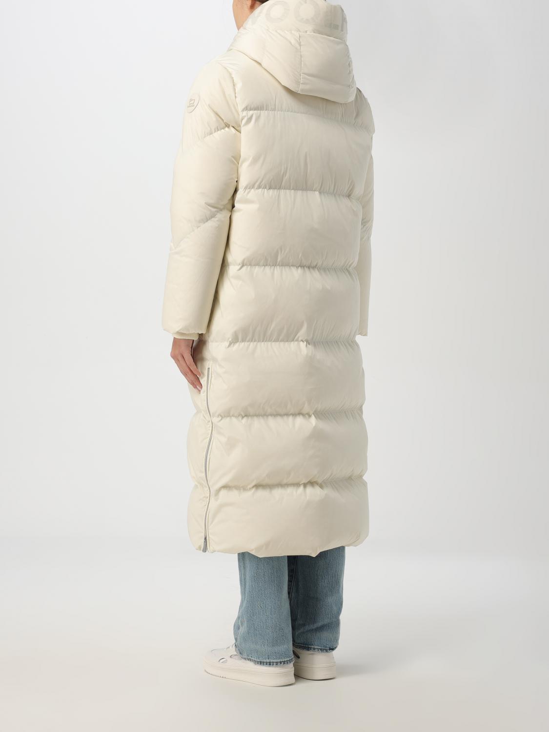 WOOLRICH JACKET: Coat woman Woolrich, Milk - Img 2