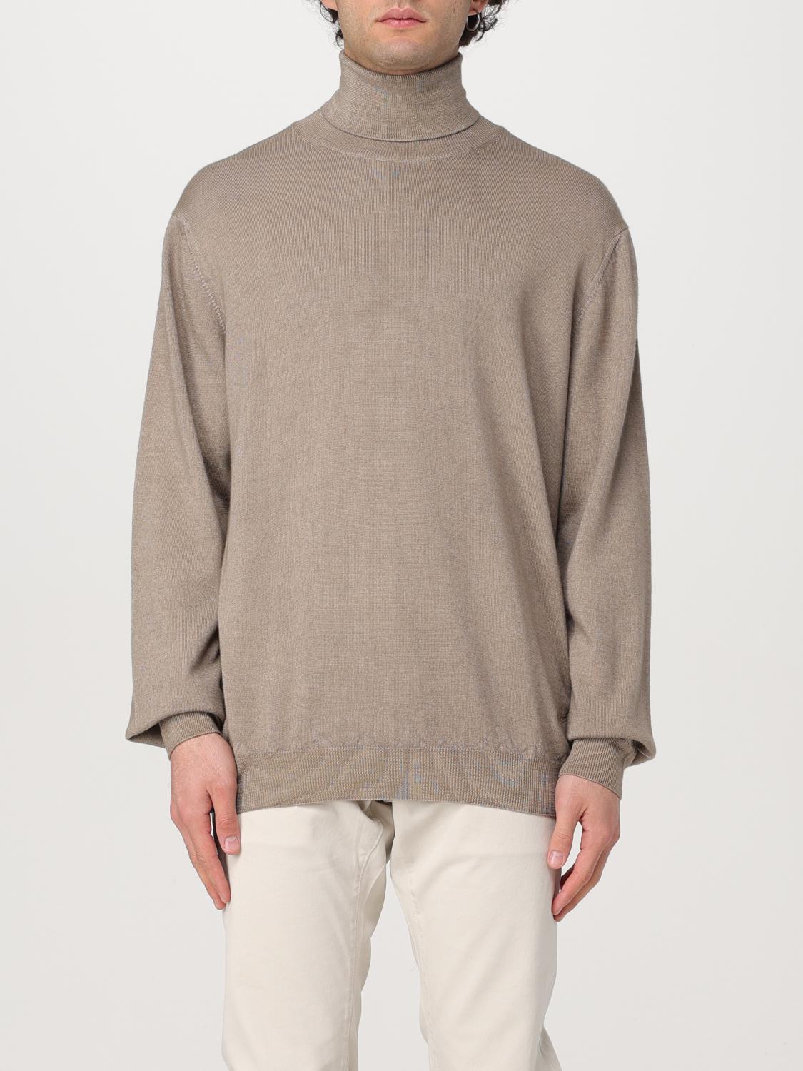 WOOLRICH SWEATER: Woolrich men's sweater, Beige - Img 1