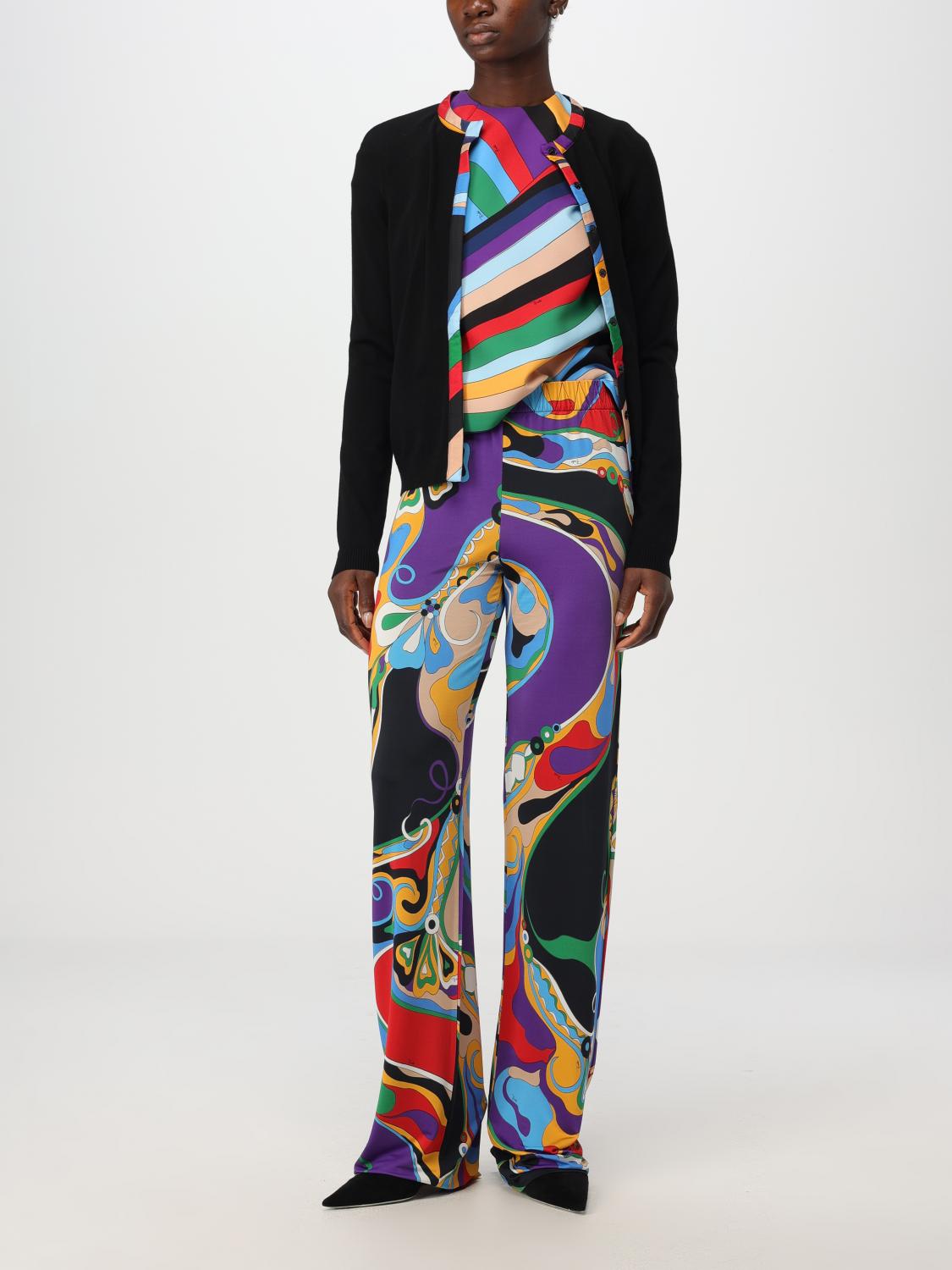 PUCCI PANTS: Pants woman Pucci, Multicolor - Img 2