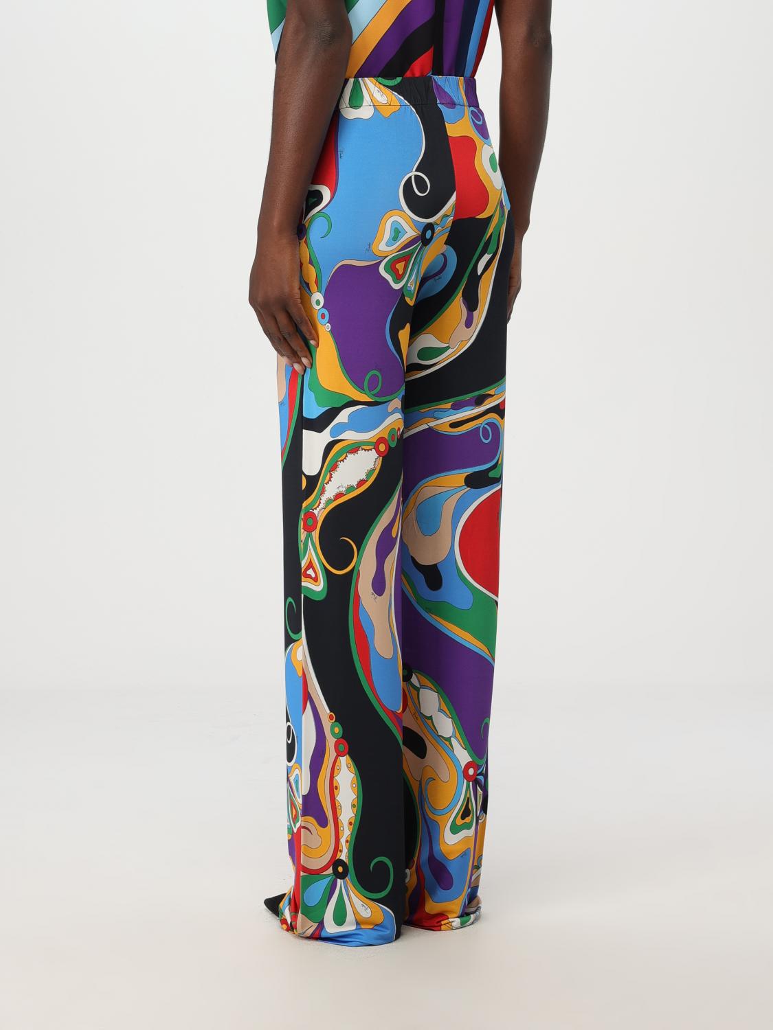 PUCCI PANTS: Pants woman Pucci, Multicolor - Img 3