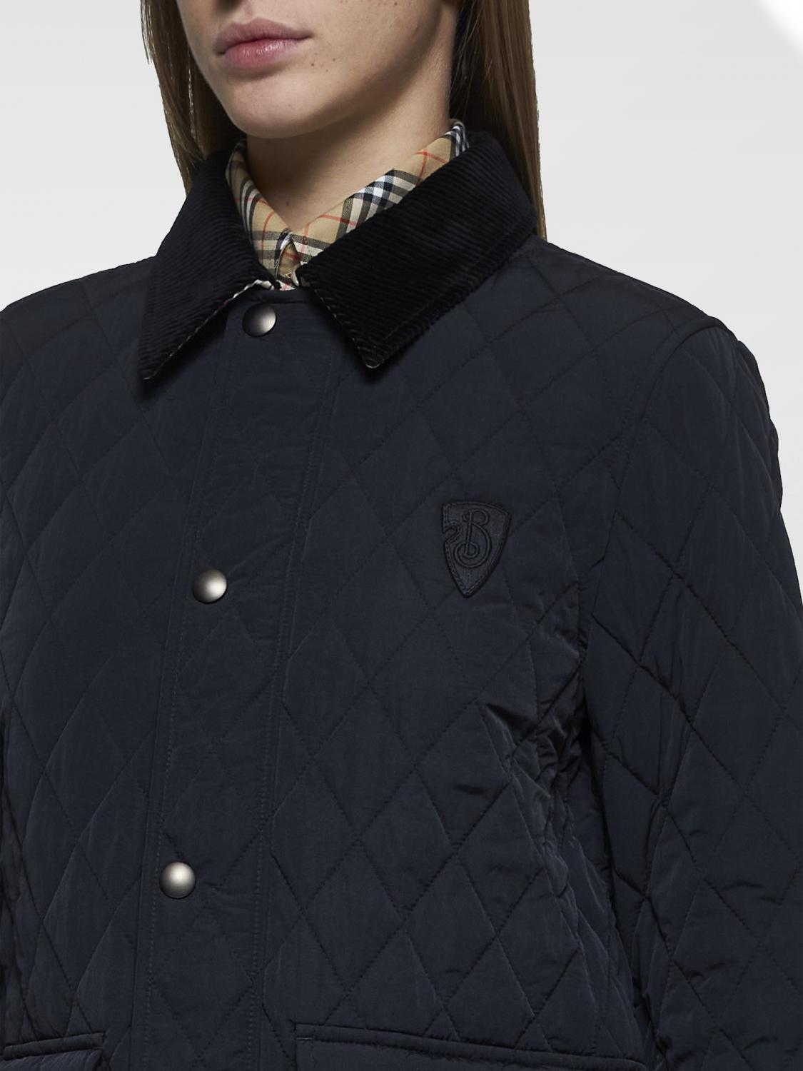 BURBERRY JACKET: Jacket woman Burberry, Black - Img 3