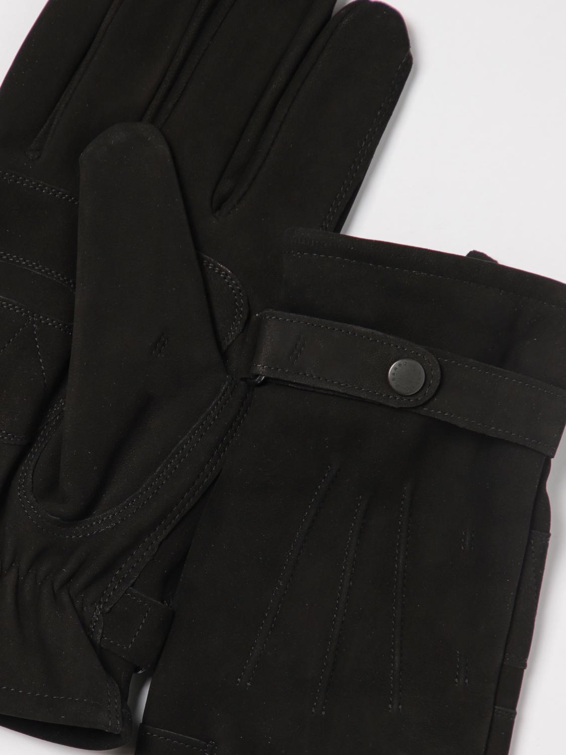 BARBOUR GLOVES: Gloves men Barbour, Black - Img 2
