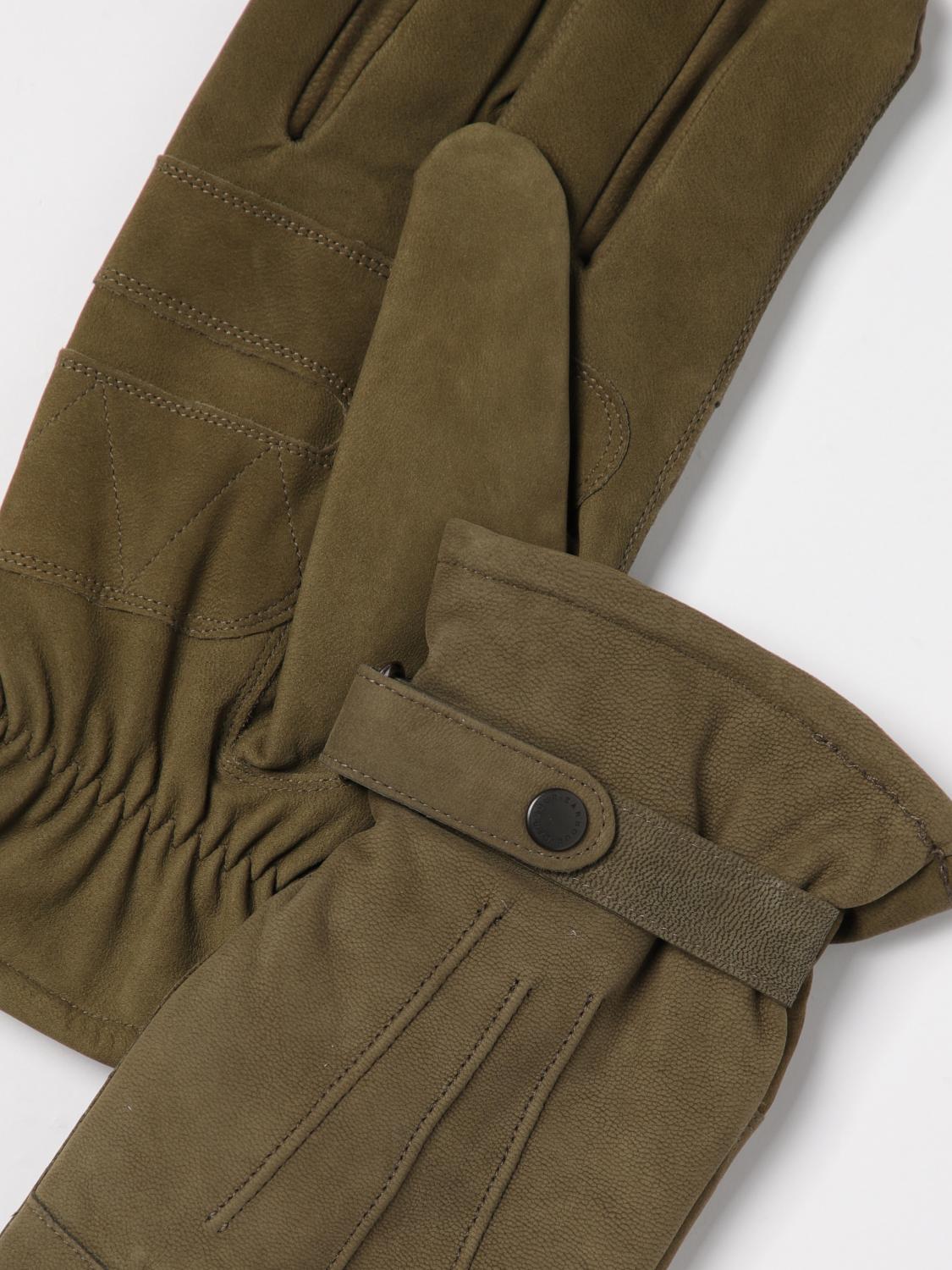 BARBOUR GLOVES: Gloves men Barbour, Green - Img 2
