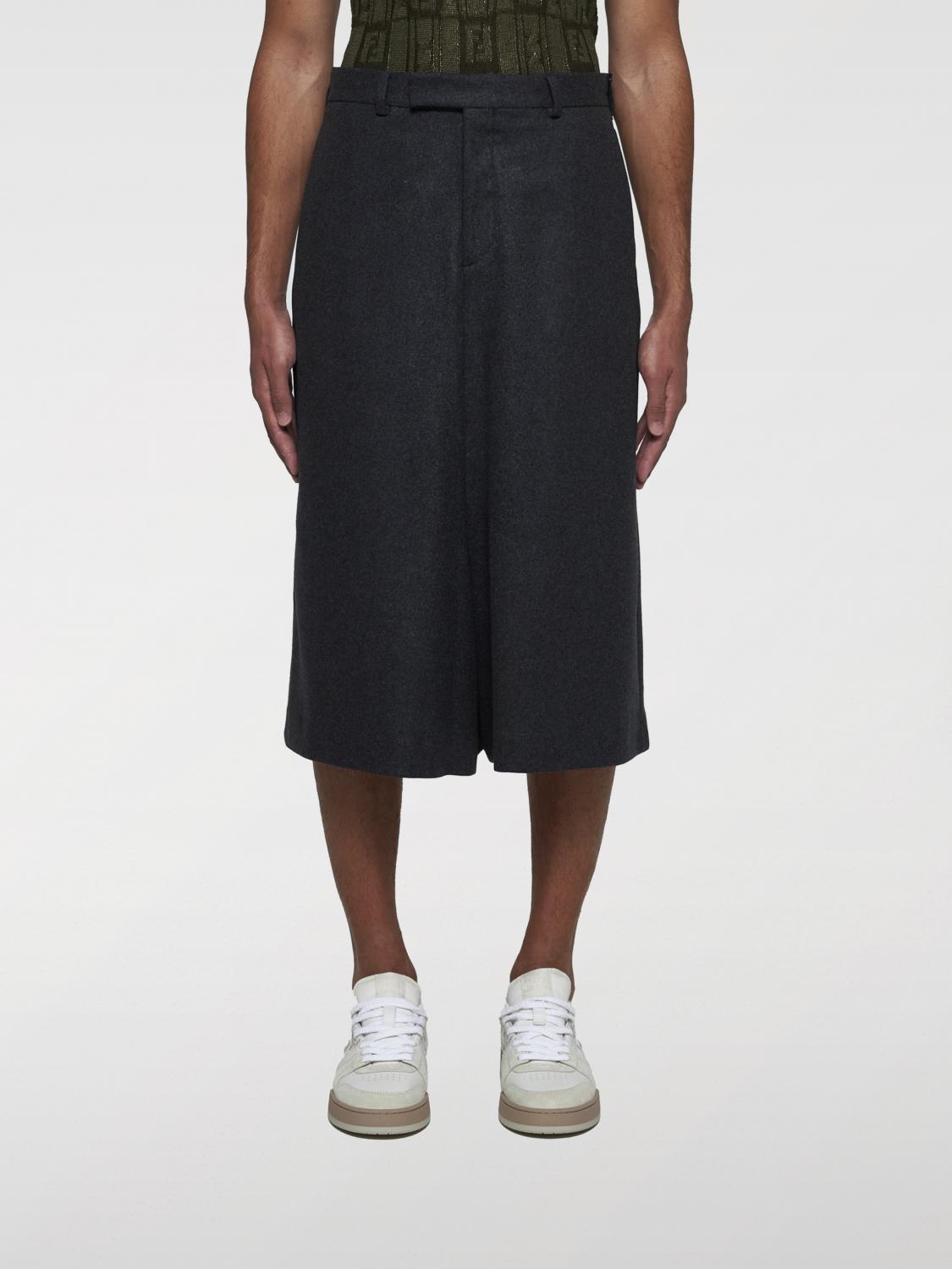 FENDI SHORT: Short men Fendi, Grey - Img 1