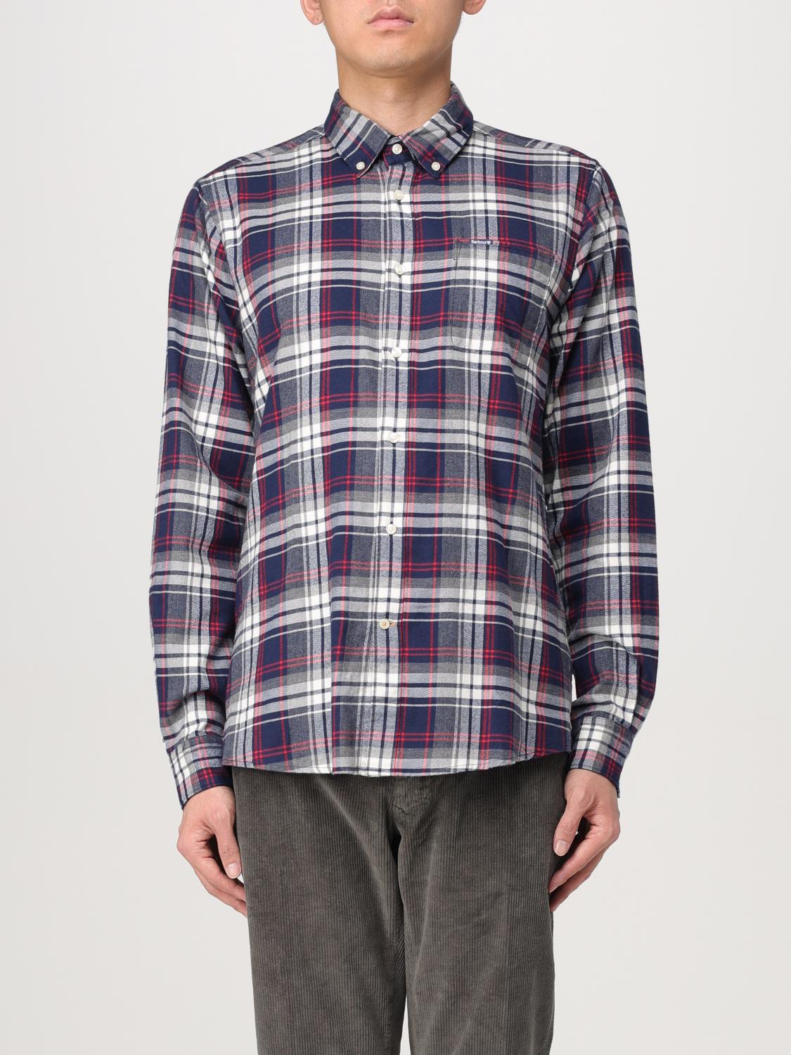 BARBOUR SHIRT: Shirt men Barbour, Blue - Img 1