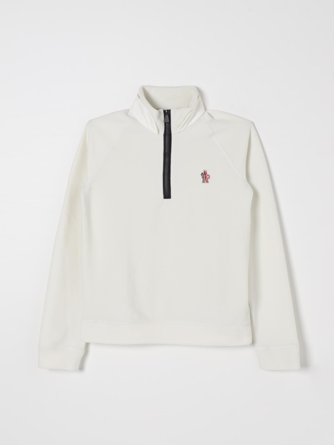 MONCLER SWEATER: Sweater kids Moncler, White - Img 1