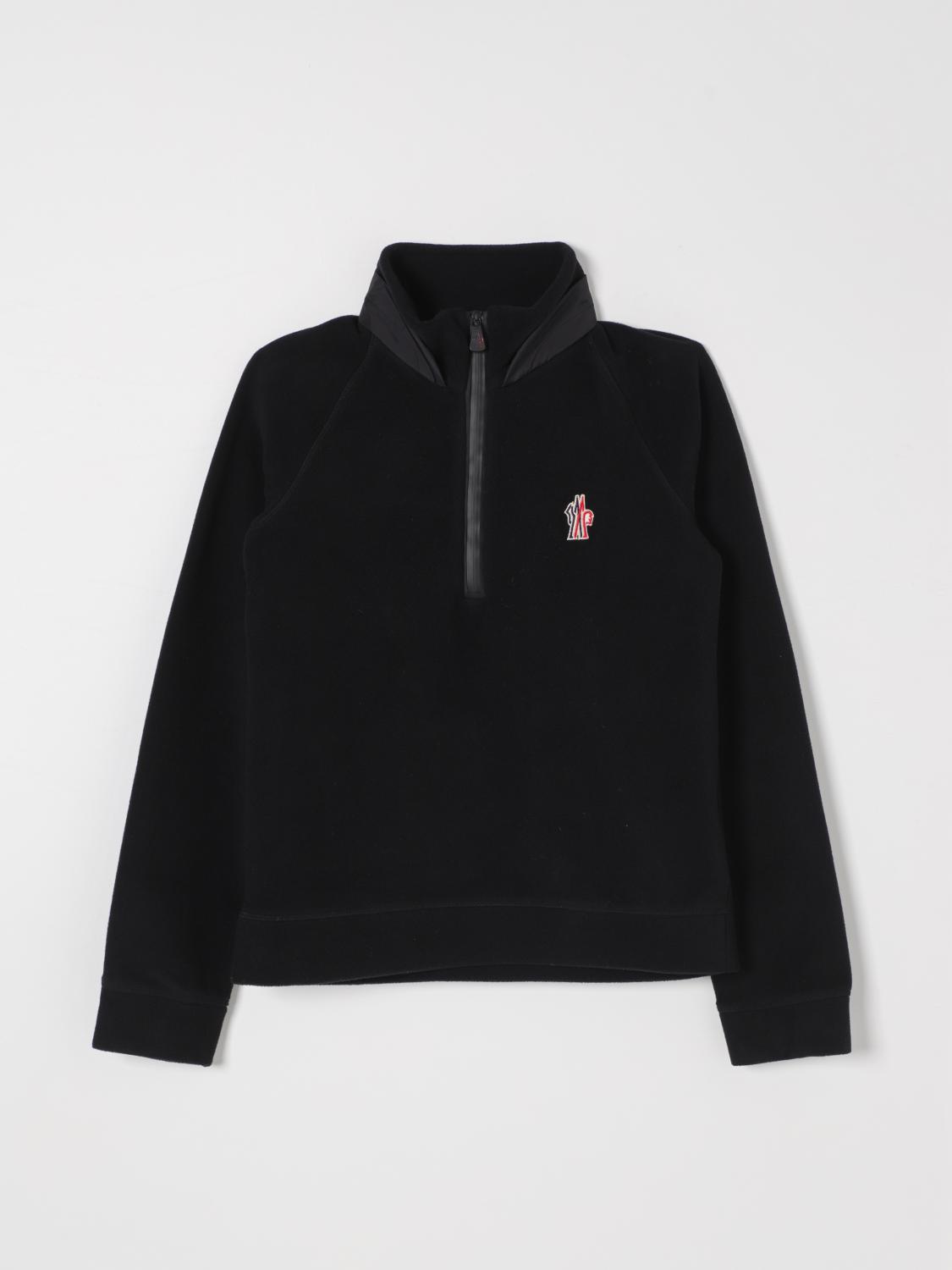 MONCLER SWEATER: Sweater kids Moncler, Black - Img 1