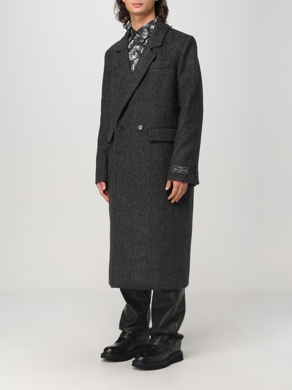 MSGM COAT: Coat men MSGM, Black - Img 4