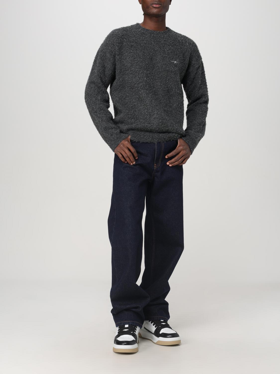 MSGM SWEATER: Sweater men MSGM, Charcoal - Img 2