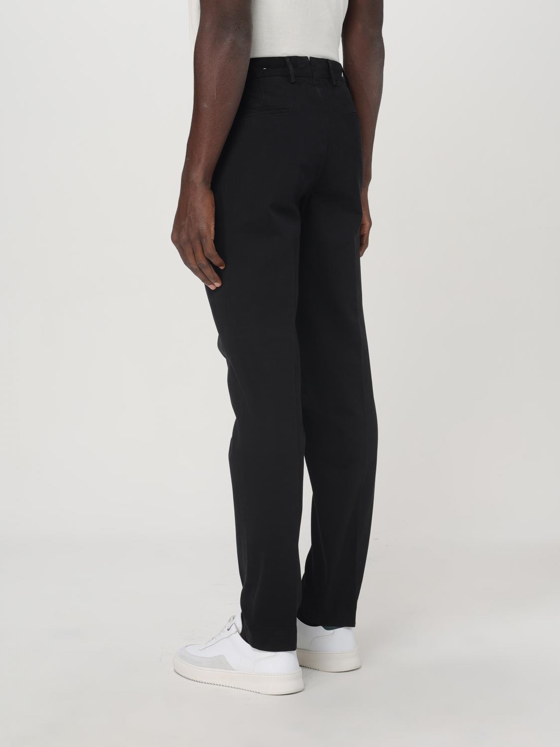 INCOTEX PANTALON: Pantalon homme Incotex, Noir - Img 2