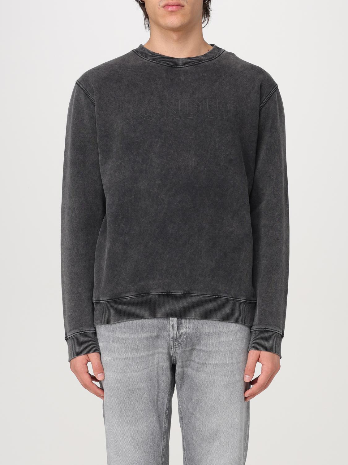 DONDUP SWEATSHIRT: Pullover herren Dondup, Charcoal - Img 1