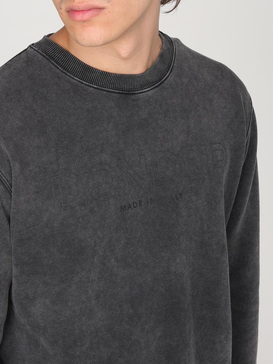 DONDUP SWEATSHIRT: Pullover herren Dondup, Charcoal - Img 3