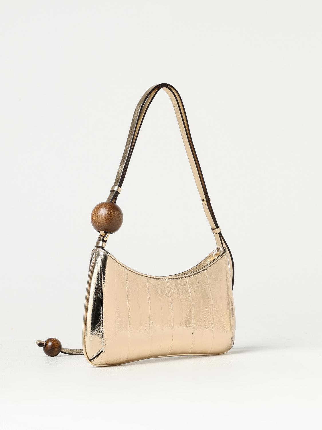 JACQUEMUS BORSA A SPALLA: Borsa a spalla donna Jacquemus, Oro - Img 3