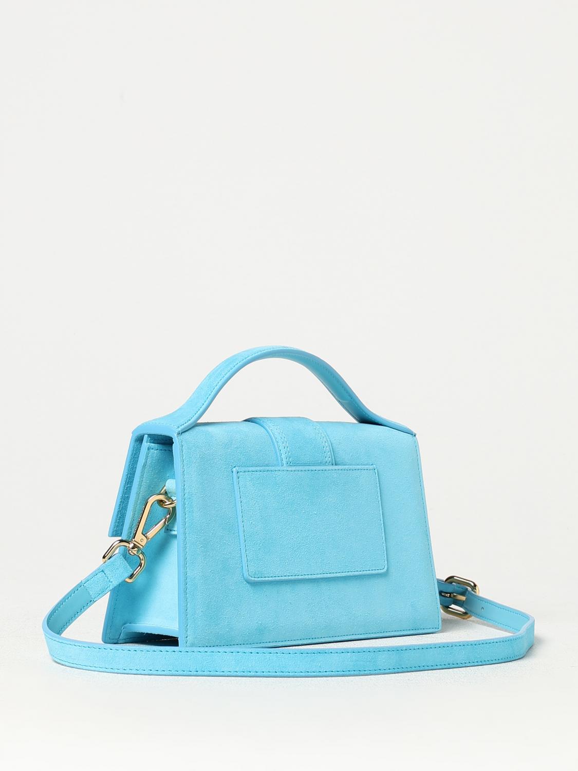 JACQUEMUS UMHÄNGETASCHE: Schultertasche damen Jacquemus, Blau - Img 3