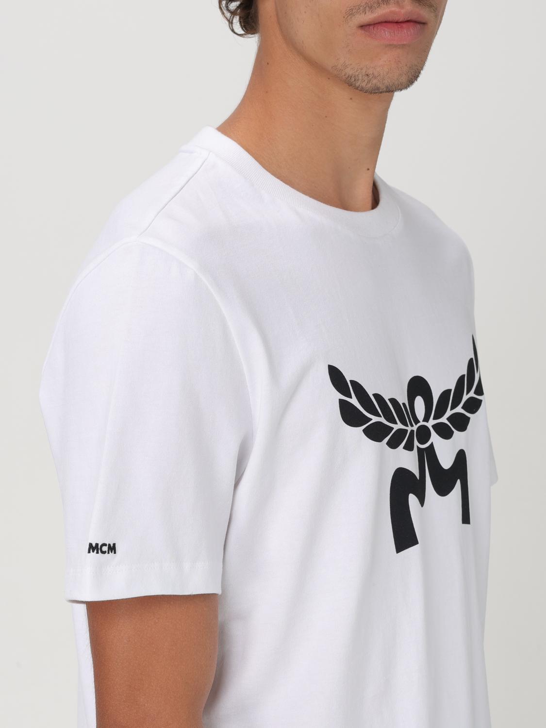 MCM T-SHIRT: T-shirt men Mcm, White - Img 3