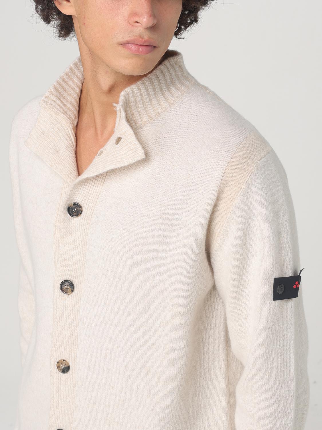 PEUTEREY CARDIGAN: Sweater men Peuterey, Beige - Img 4