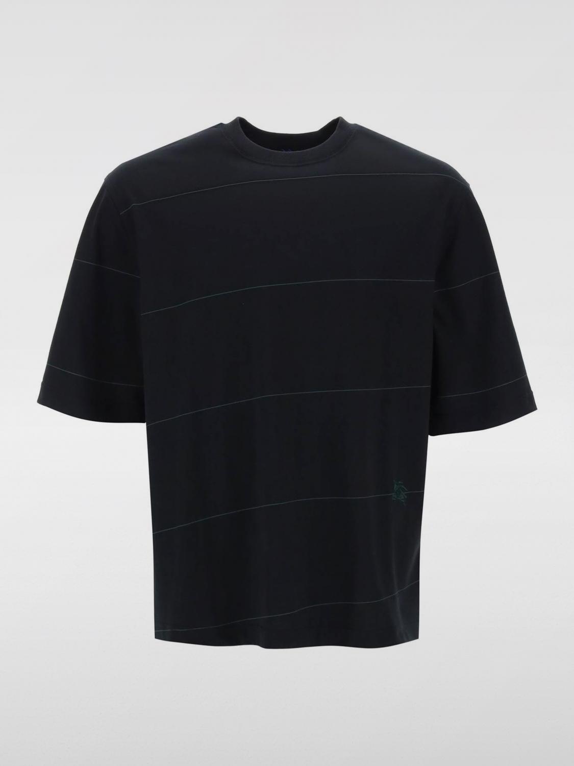 BURBERRY T-SHIRT: Burberry cotton t-shirt, Black - Img 4