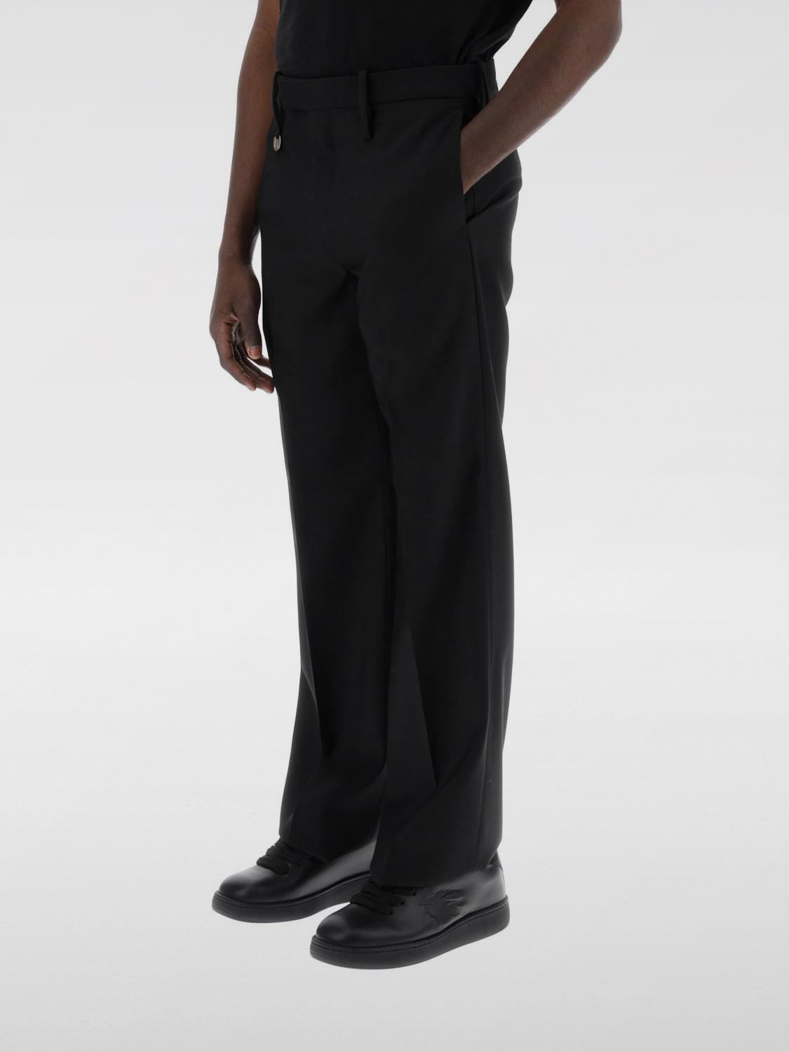 BURBERRY PANTS: Pants men Burberry, Black - Img 3