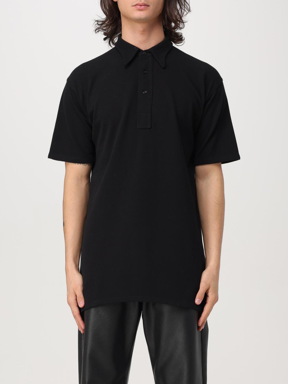 MAISON MARGIELA POLO SHIRT: T-shirt men Maison Margiela, Black - Img 1