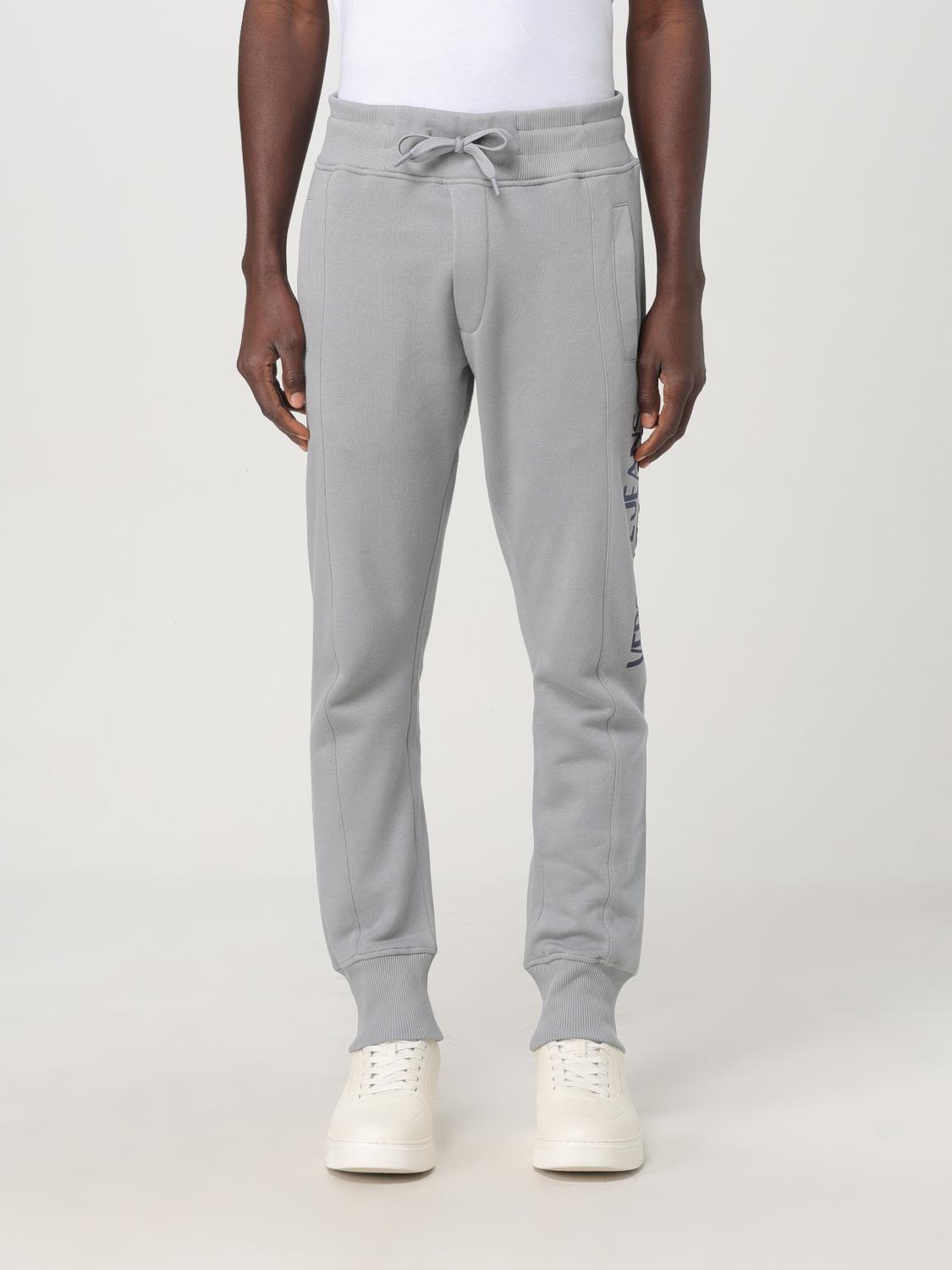 VERSACE JEANS COUTURE PANTS: Pants men Versace Jeans Couture, Grey - Img 1