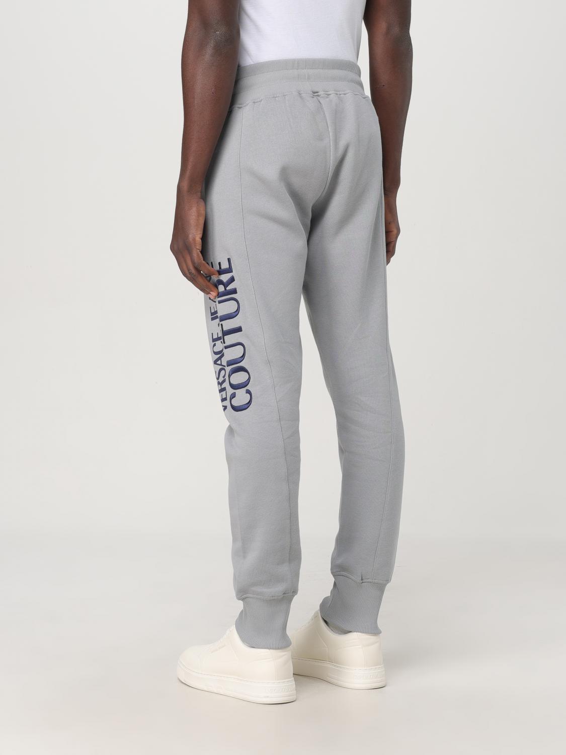 VERSACE JEANS COUTURE PANTS: Pants men Versace Jeans Couture, Grey - Img 2