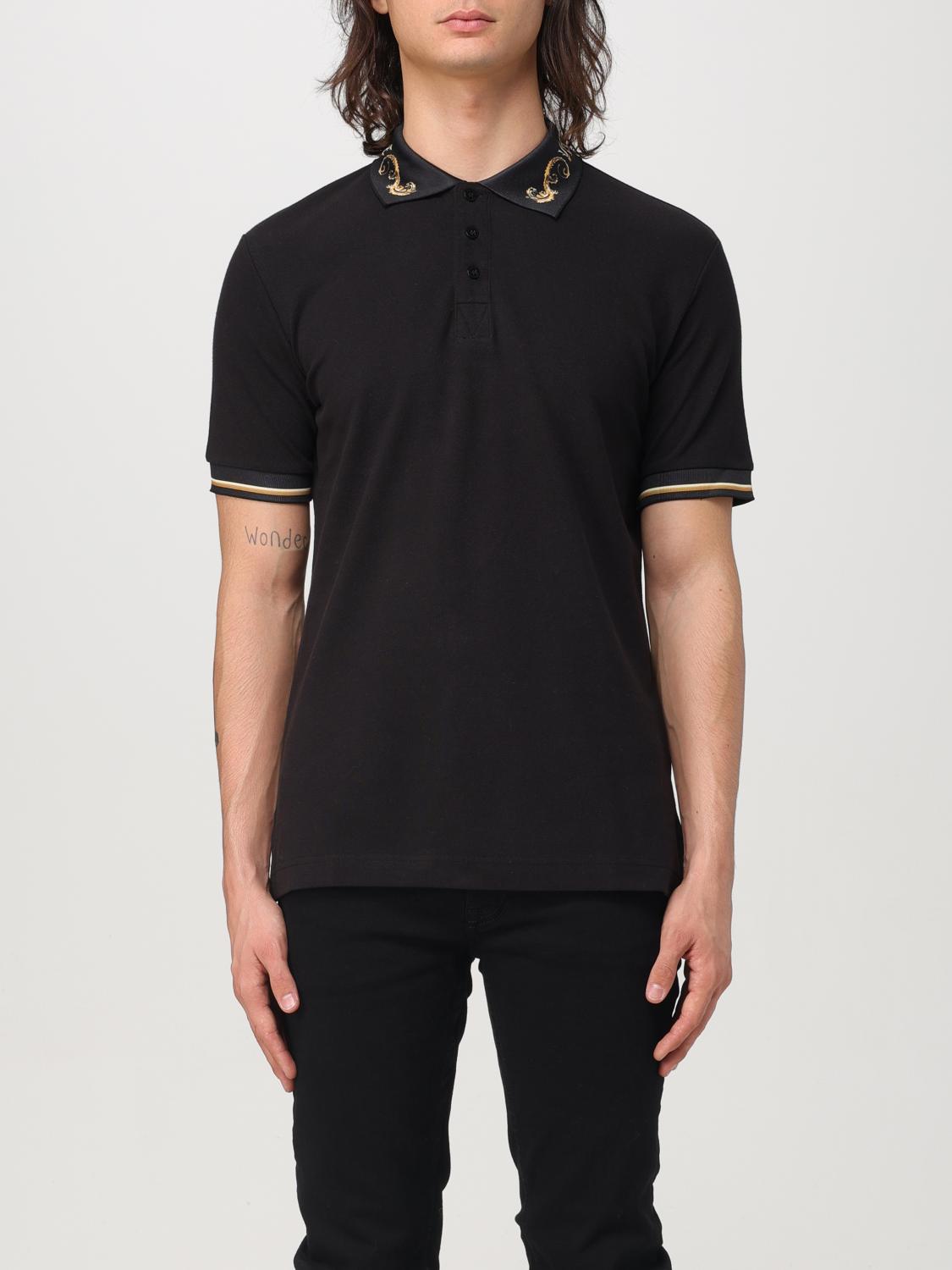 VERSACE JEANS COUTURE POLO: T-shirt herren Versace Jeans Couture, Schwarz - Img 1