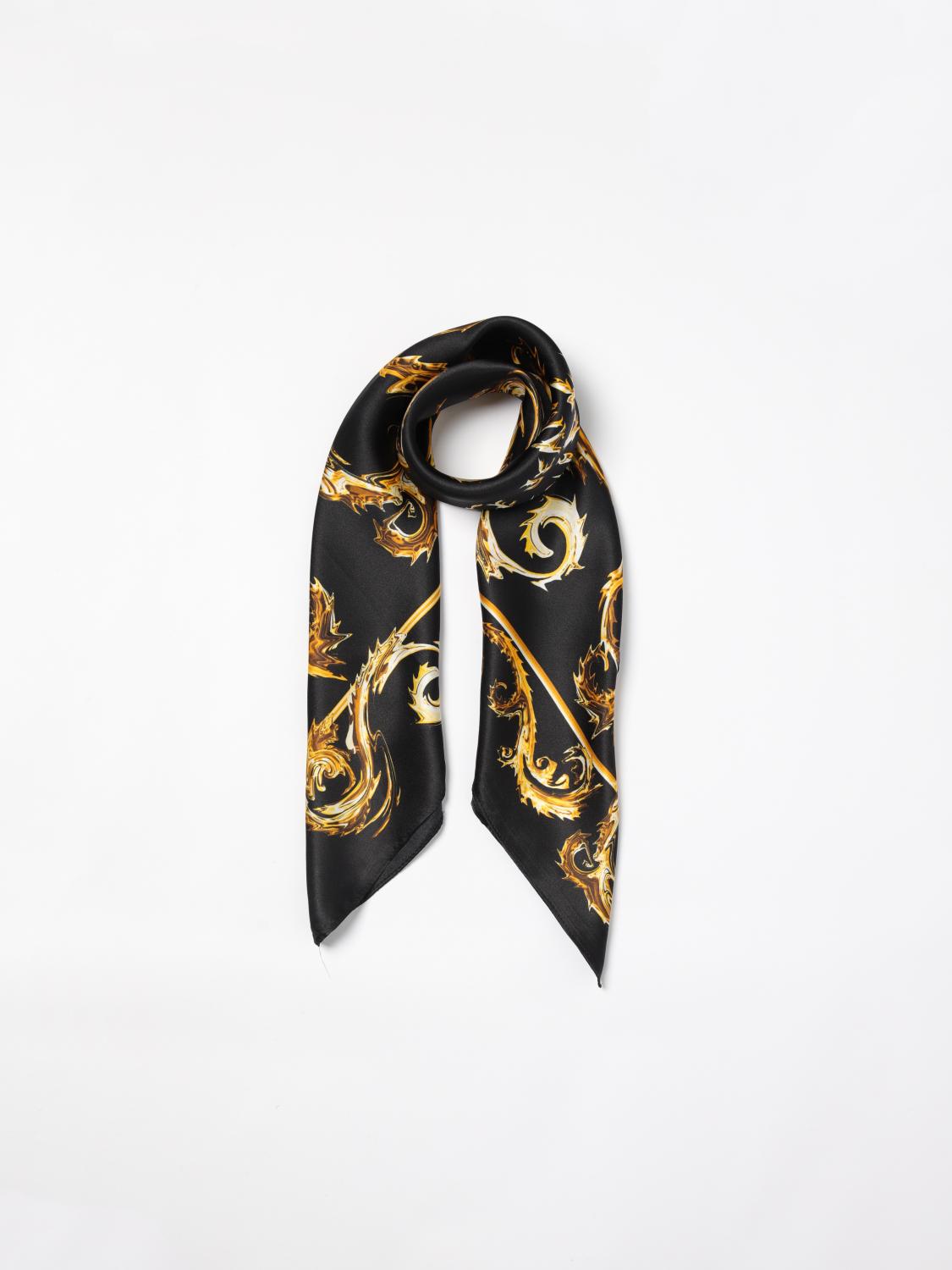 VERSACE JEANS COUTURE NECK SCARF: Scarf woman Versace Jeans Couture, Black - Img 2