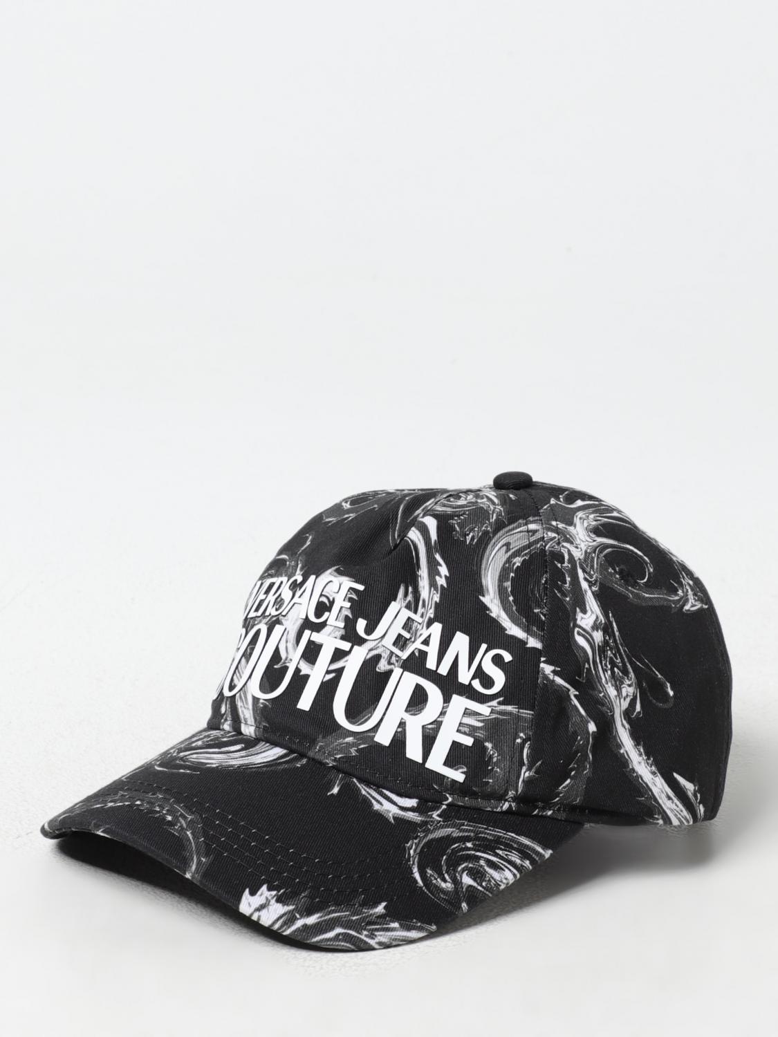 VERSACE JEANS COUTURE HAT: Hat men Versace Jeans Couture, Black - Img 1