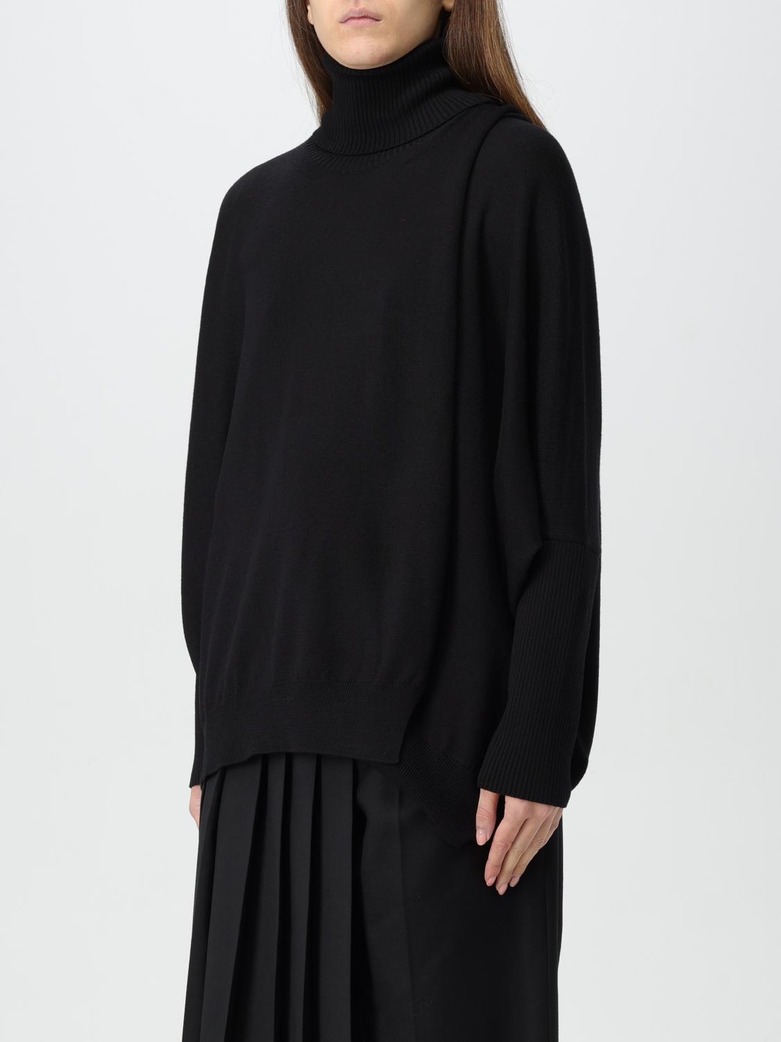 JUNYA WATANABE MAGLIA: Pullover Junya Watanabe in misto lana , Nero - Img 4