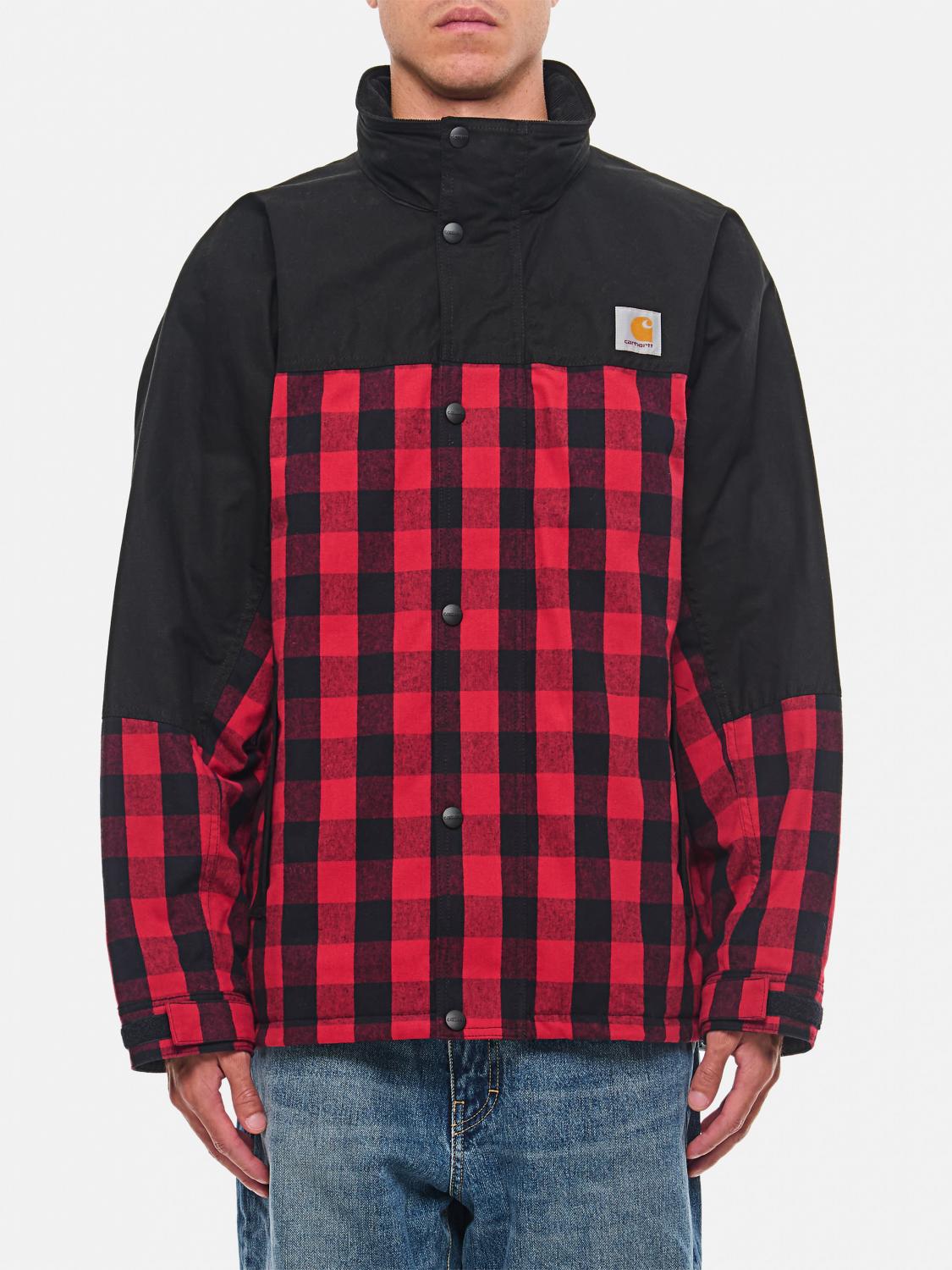 Giglio Cappotto Carhartt x Junya Watanabe in cotone check