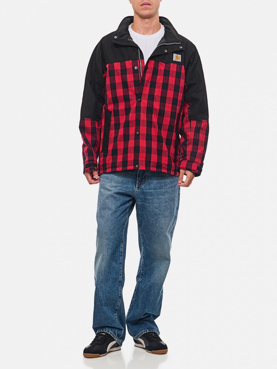 JUNYA WATANABE X CARHARTT WIP JACKET: Coat men Junya Watanabe, Black - Img 2