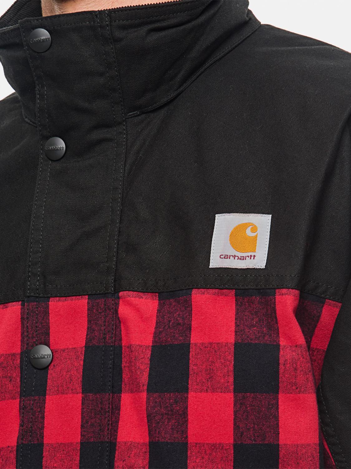 JUNYA WATANABE X CARHARTT WIP JACKET: Coat men Junya Watanabe, Black - Img 4