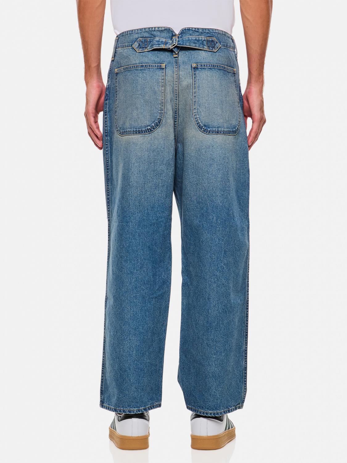 JUNYA WATANABE JEANS: Jeans homme Junya Watanabe, Bleu - Img 3