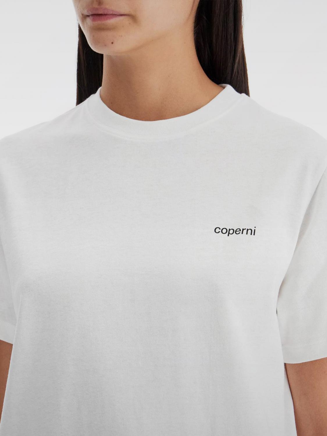 COPERNI T-SHIRT: Sweat-shirt femme Coperni, Blanc - Img 3