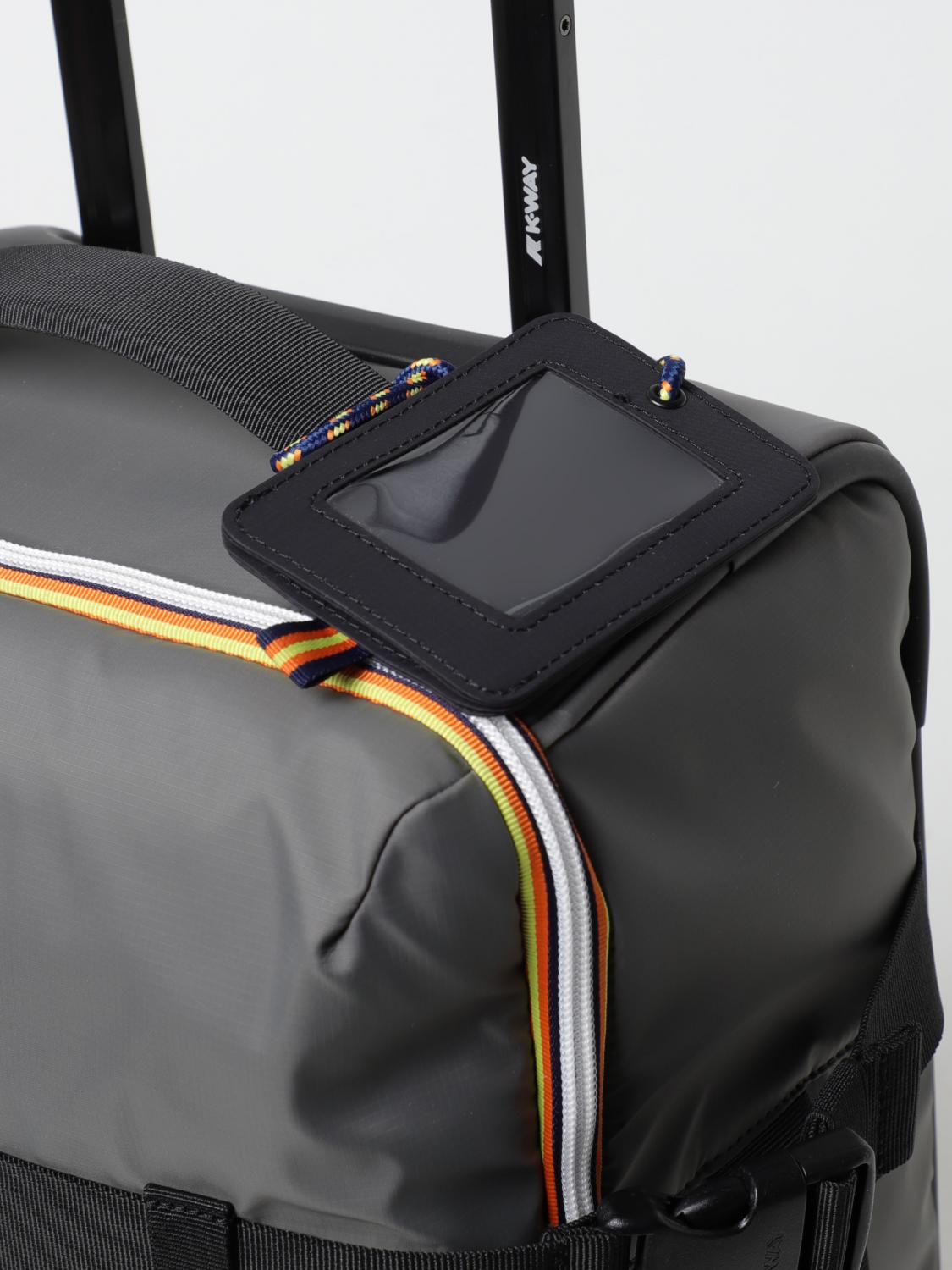 K-WAY TRAVEL BAG: Travel bag men K-way, Green - Img 4