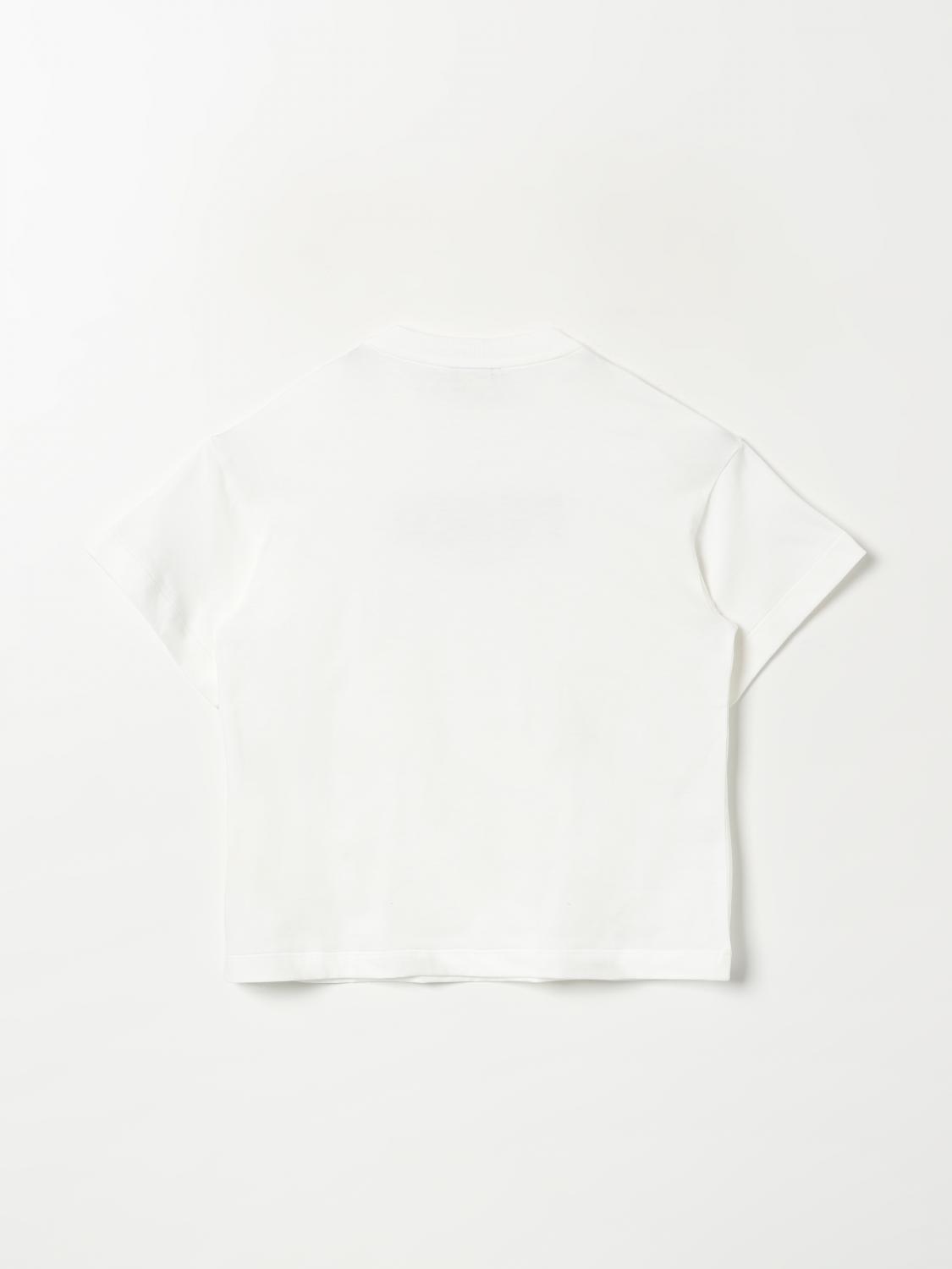 FENDI T-SHIRT: T-shirt kids Fendi, White - Img 2