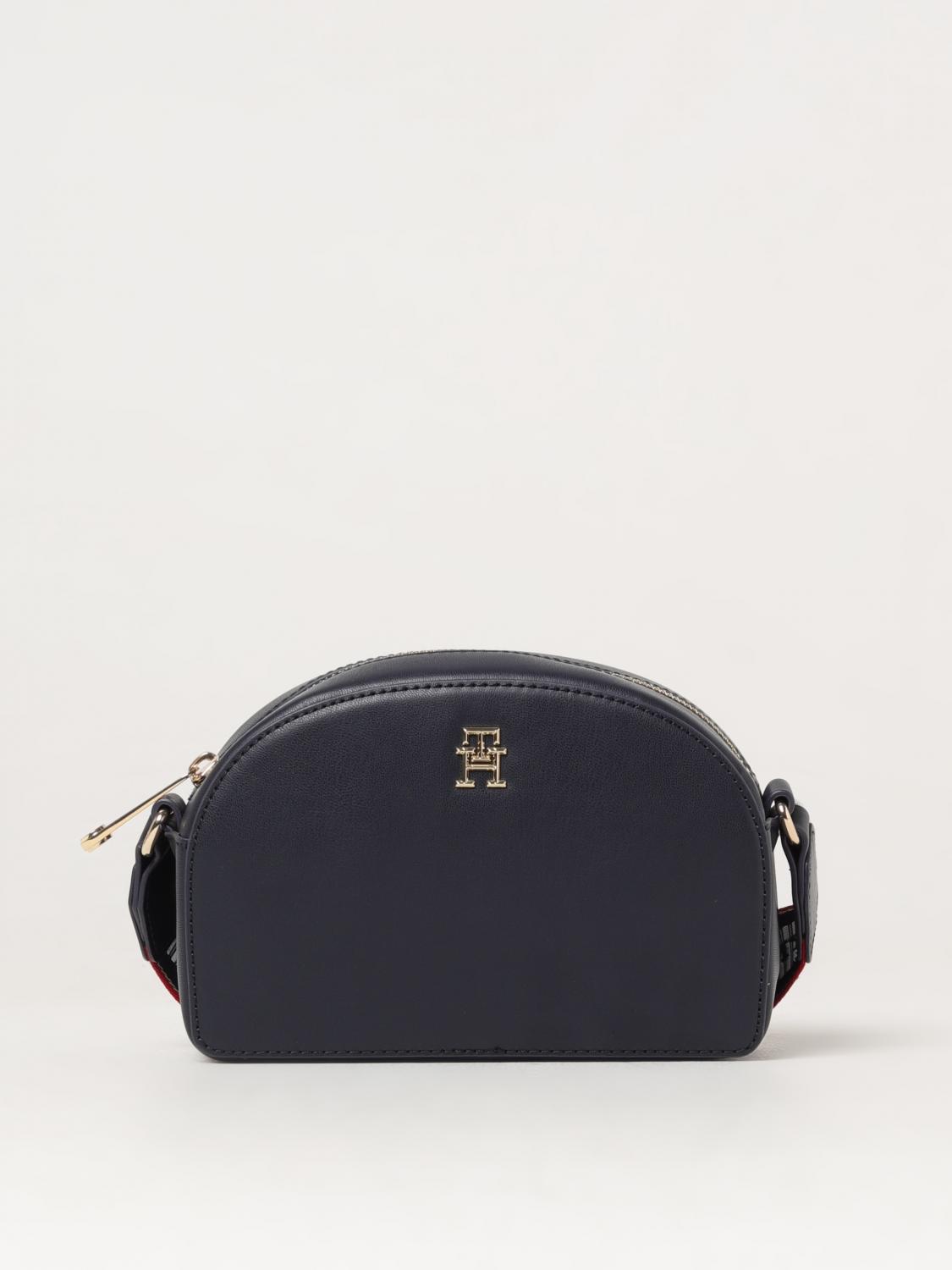 TOMMY HILFIGER CROSSBODY BAGS: Shoulder bag woman Tommy Hilfiger, Blue - Img 1